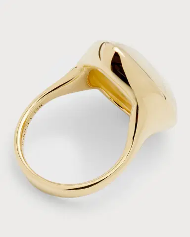 Ippolita 18k Polished Rock Candy Medium Teardrop Ring in Mother of Pearl, Size 7 | Thumbnail 4