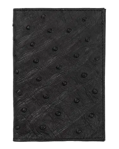 Abas Ostrich Leather Passport Booklet | Thumbnail 3