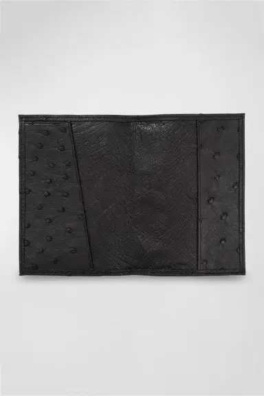 Abas Ostrich Leather Passport Booklet | Thumbnail 5