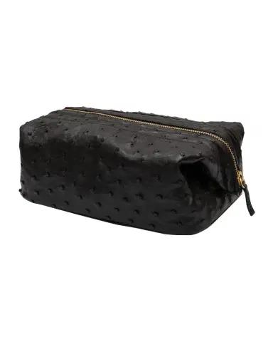 Abas Men 's Ostrich Weekender Toiletry Kit | Thumbnail 1 Abas Men 's Ostrich Weekender Toiletry Kit | Thumbnail 1