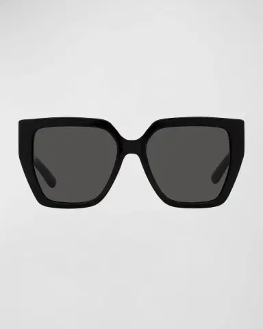 Dolce & Gabbana Oversized Acetate Cat-Eye Sunglasses | Thumbnail 3