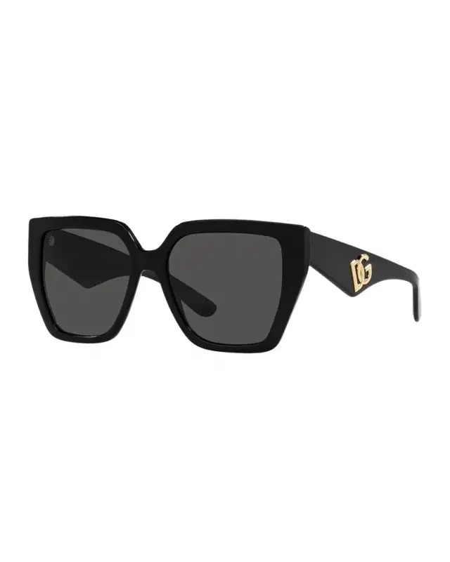 Oversized Acetate Cat-Eye Sunglasses