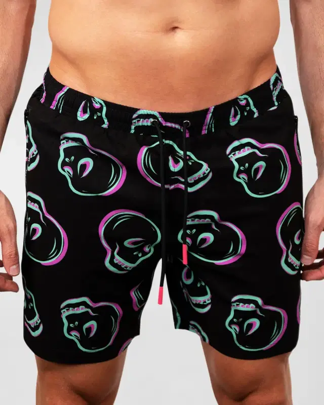 Maceoo Men 's Lion Swim Shorts