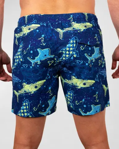 Maceoo Men's Lion Swim Shorts | Thumbnail 2 Maceoo Men's Lion Swim Shorts | Thumbnail 2
