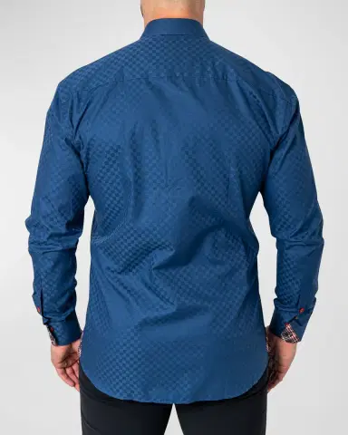 Maceoo Men's Mini Panam Square Sport Shirt | Thumbnail 2 Maceoo Men's Mini Panam Square Sport Shirt | Thumbnail 2