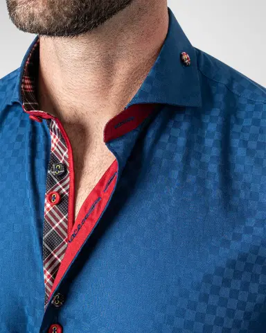 Maceoo Men's Mini Panam Square Sport Shirt | Thumbnail 3 Maceoo Men's Mini Panam Square Sport Shirt | Thumbnail 3