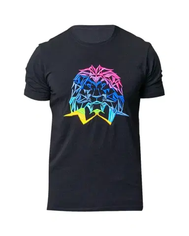 Maceoo Men's Neon Embroidered T-Shirt | Thumbnail 1 Maceoo Men's Neon Embroidered T-Shirt | Thumbnail 1
