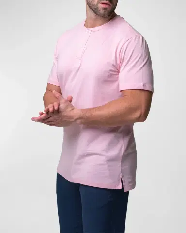 Maceoo Men's Core Henley Shirt | Thumbnail 3 Maceoo Men's Core Henley Shirt | Thumbnail 3