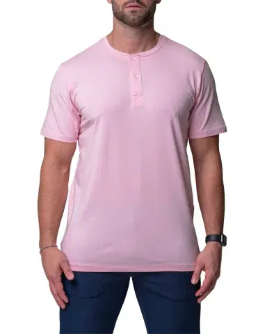 Maceoo Men's Core Henley Shirt | Thumbnail 1 Maceoo Men's Core Henley Shirt | Thumbnail 1