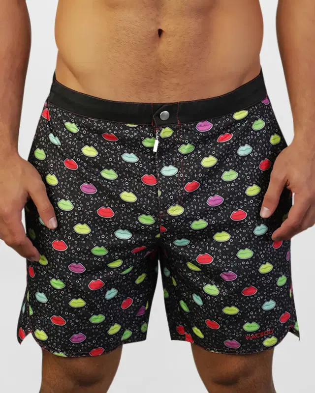 Maceoo Men 's Lion Swim Shorts