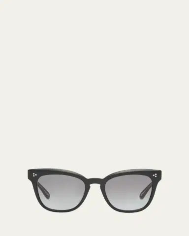 Oliver Peoples Beveled Acetate Butterfly Sunglasses | Thumbnail 4