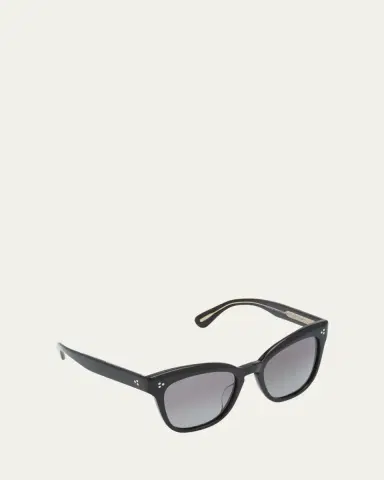 Oliver Peoples Beveled Acetate Butterfly Sunglasses | Thumbnail 5