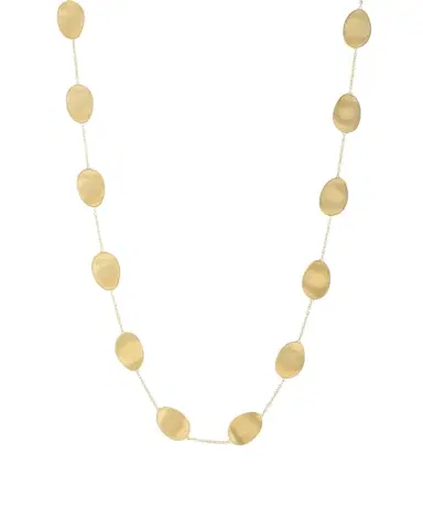 Marco Bicego Lunaria 18k Long Chain Necklace | Thumbnail 1 Marco Bicego Lunaria 18k Long Chain Necklace | Thumbnail 1