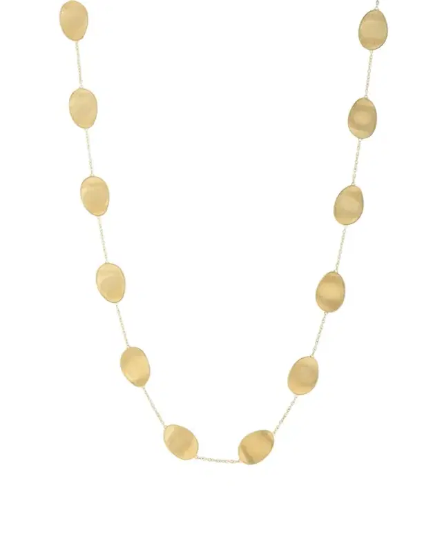 Lunaria 18k Long Chain Necklace