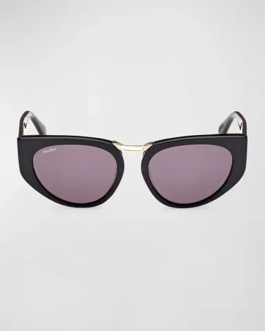 Max Mara Bridge1 Acetate Cat-Eye Sunglasses | Thumbnail 3 Max Mara Bridge1 Acetate Cat-Eye Sunglasses | Thumbnail 3
