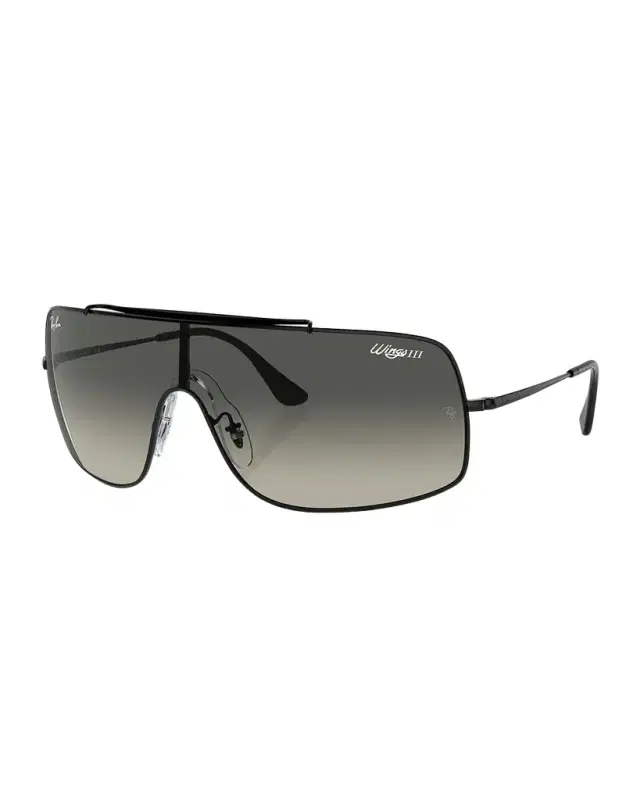 Ray-Ban Men's Wings III Metal Shield Sunglasses