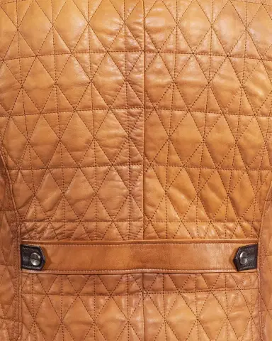 Maceoo Men's Leather Field Jacket | Thumbnail 3 Maceoo Men's Leather Field Jacket | Thumbnail 3
