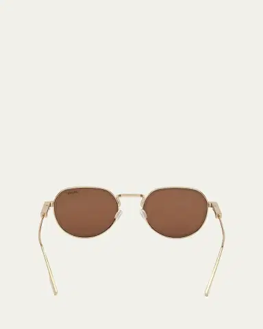 Zegna Men's Metal Round Sunglasses | Thumbnail 5