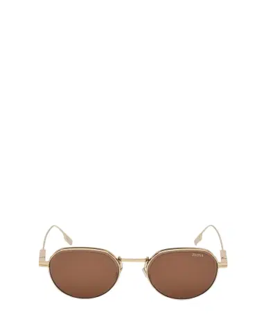 Zegna Men's Metal Round Sunglasses | Thumbnail 1