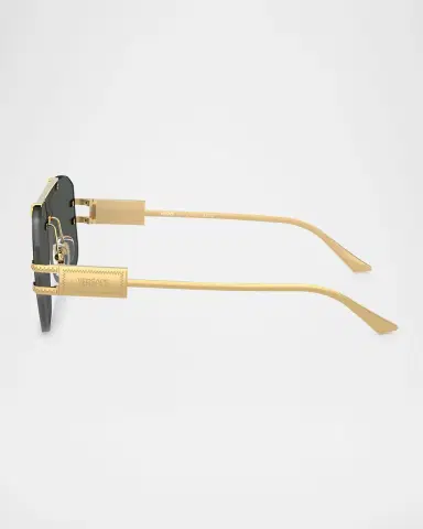 Versace Men's VE2275 Rectangular Sunglasses | Thumbnail 2 Versace Men's VE2275 Rectangular Sunglasses | Thumbnail 2