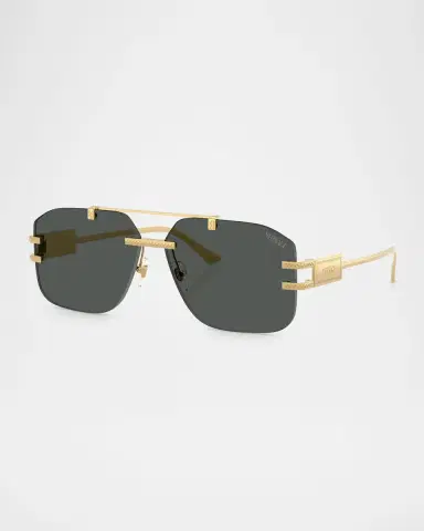 Versace Men's VE2275 Rectangular Sunglasses | Thumbnail 3 Versace Men's VE2275 Rectangular Sunglasses | Thumbnail 3