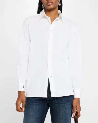 Polo Ralph Lauren Oversized-Fit Cotton Shirt | Thumbnail 4 Polo Ralph Lauren Oversized-Fit Cotton Shirt | Thumbnail 4