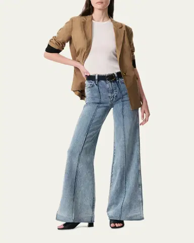 rag & bone Skylar High-Rise Trouser Jeans | Thumbnail 2 rag & bone Skylar High-Rise Trouser Jeans | Thumbnail 2