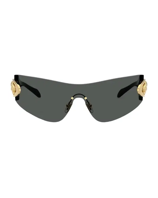 Versace VE2280 Wrap Around Metal Sunglasses