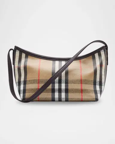 Burberry Highlands Check Jacquard Shoulder Bag | Thumbnail 2