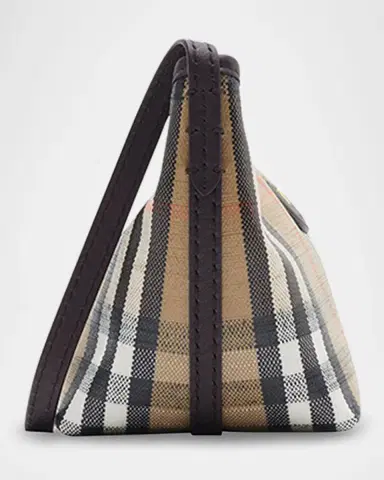 Burberry Highlands Check Jacquard Shoulder Bag | Thumbnail 3