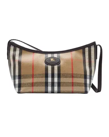 Burberry Highlands Check Jacquard Shoulder Bag | Thumbnail 1