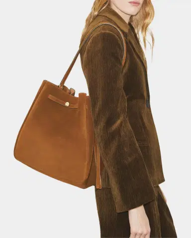 Tory Burch Large Romy Suede Bucket Bag | Thumbnail 2 Tory Burch Large Romy Suede Bucket Bag | Thumbnail 2