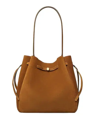 Tory Burch Large Romy Suede Bucket Bag | Thumbnail 1 Tory Burch Large Romy Suede Bucket Bag | Thumbnail 1