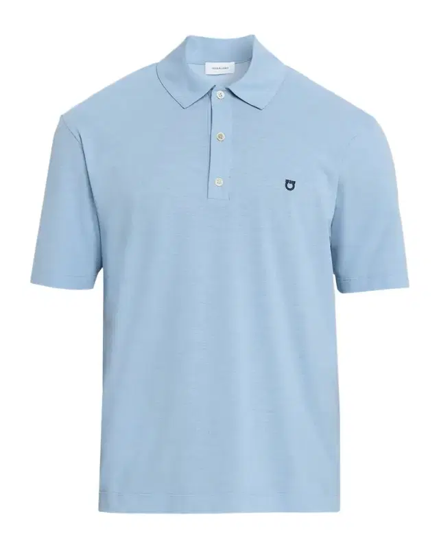 Men 's Cotton Embroidered-Gancio Polo Shirt