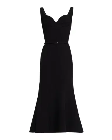 Roland Mouret Sleeveless Belted Fit-And-Flare Midi Dress | Thumbnail 1