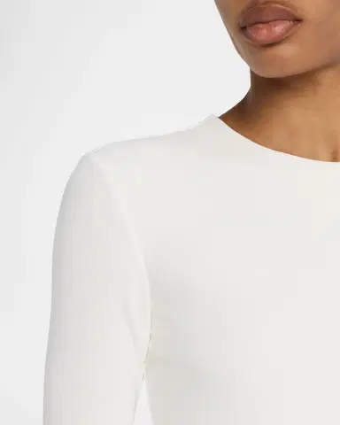 Roland Mouret Asymmetric Mixed-Media Long-Sleeve Gown | Thumbnail 4 Roland Mouret Asymmetric Mixed-Media Long-Sleeve Gown | Thumbnail 4