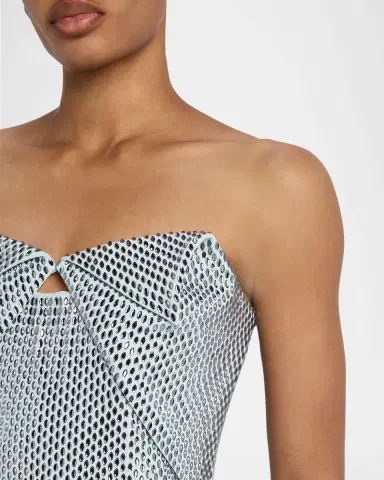 Roland Mouret Origami Bustier Diamante Column Gown | Thumbnail 5 Roland Mouret Origami Bustier Diamante Column Gown | Thumbnail 5