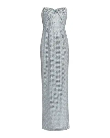 Roland Mouret Origami Bustier Diamante Column Gown | Thumbnail 1 Roland Mouret Origami Bustier Diamante Column Gown | Thumbnail 1