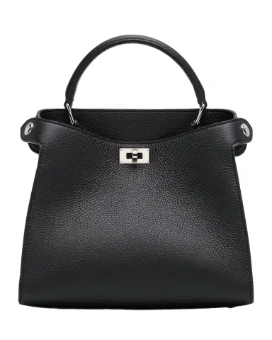 Michino Paris Lutece Mini Grained Leather Top-Handle Bag | Thumbnail 1 Michino Paris Lutece Mini Grained Leather Top-Handle Bag | Thumbnail 1
