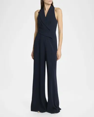 Talbot Runhof Liaison2 Sleeveless Wide-Leg Jumpsuit | Thumbnail 4 Talbot Runhof Liaison2 Sleeveless Wide-Leg Jumpsuit | Thumbnail 4