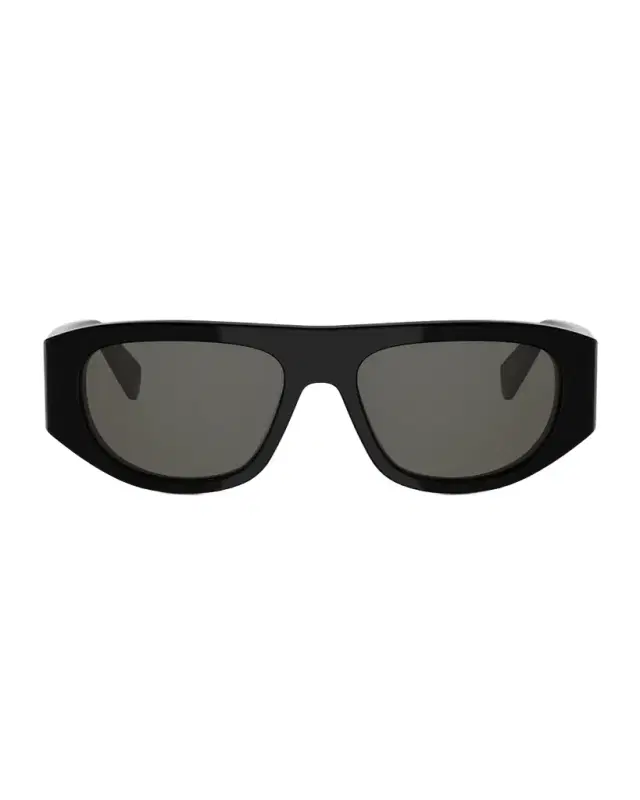 CELINE Men 's Triomphe Rectangular Acetate Sunglasses
