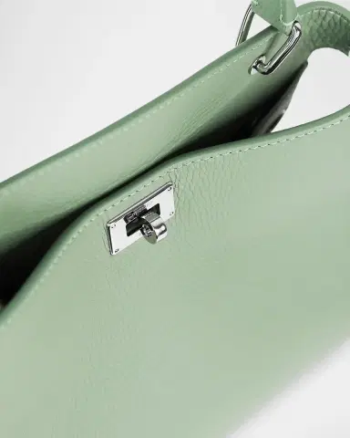 Michino Paris Lutece Mini Grained Leather Top-Handle Bag | Thumbnail 4 Michino Paris Lutece Mini Grained Leather Top-Handle Bag | Thumbnail 4