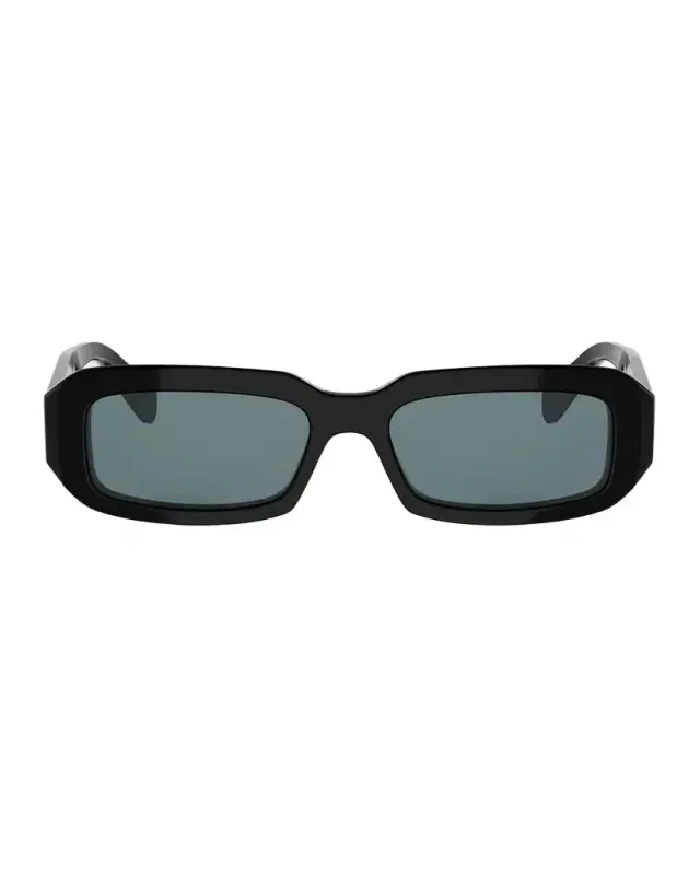 Celine Men 's Triomphe Rectangular Acetate Sunglasses