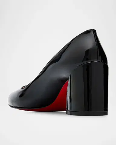 Christian Louboutin 55mm Miss Jane Patent Leather Pumps | Thumbnail 3