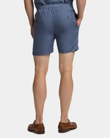 Ralph Lauren Purple Label Silk-Linen Short | Thumbnail 3 Ralph Lauren Purple Label Silk-Linen Short | Thumbnail 3