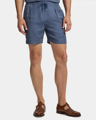 Ralph Lauren Purple Label Silk-Linen Short | Thumbnail 4 Ralph Lauren Purple Label Silk-Linen Short | Thumbnail 4
