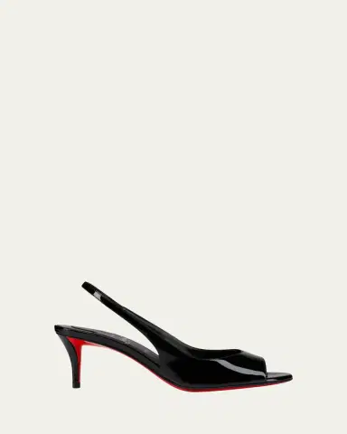 Christian Louboutin 60mm Sofia Z Patent Leather Slingback Pumps | Thumbnail 3 Christian Louboutin 60mm Sofia Z Patent Leather Slingback Pumps | Thumbnail 3
