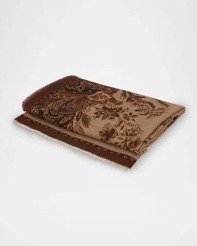 Etro Clergy Wool Throw | Thumbnail 2 Etro Clergy Wool Throw | Thumbnail 2