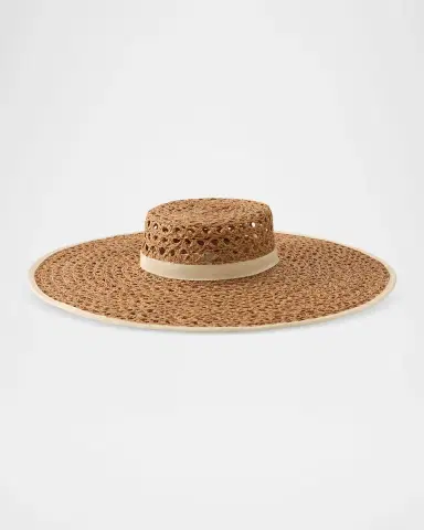 Helen Kaminski Kavya Raffia Lace Sun Hat | Thumbnail 2