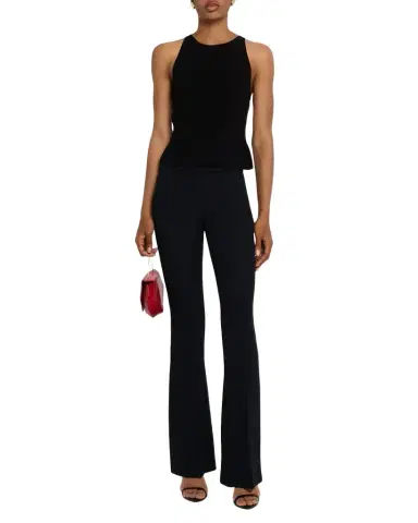Carolina Herrera Cotton Knit Halter Tank Top | Thumbnail 1